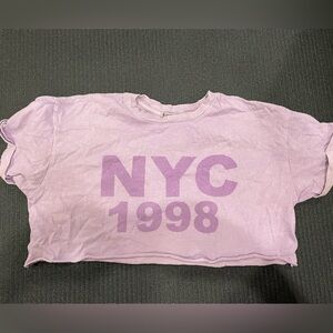 Vintage Cropped NYC Shirt